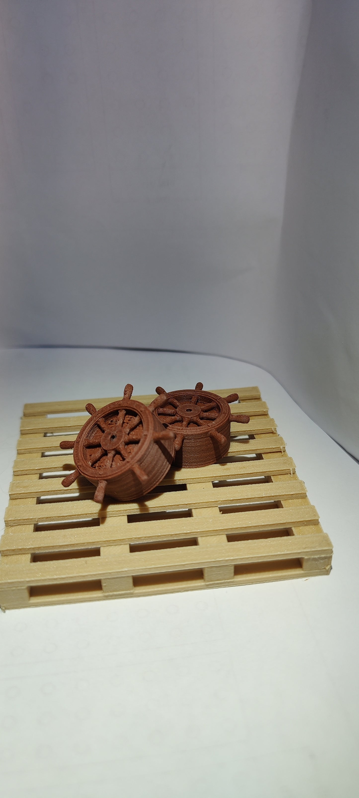 3D File : Pirate Ship Wheel Radio Knob