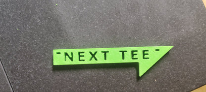 Next Tee Sign.